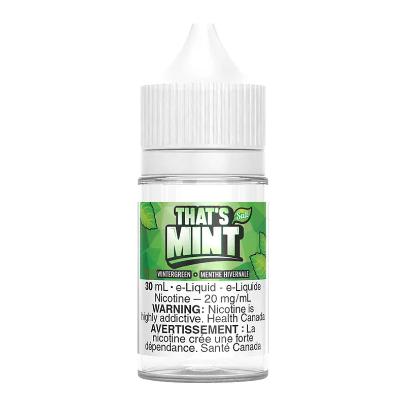 That’s Mint Salt-Nic E-Liquid – Wintergreen 30ml