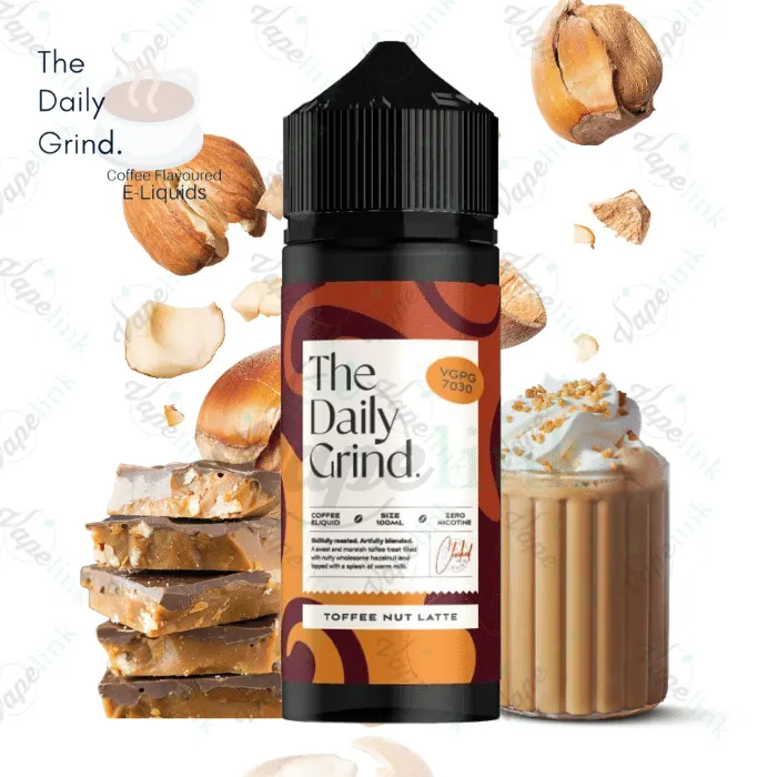 The Daily Grind – Toffee Nut Latte 100ML