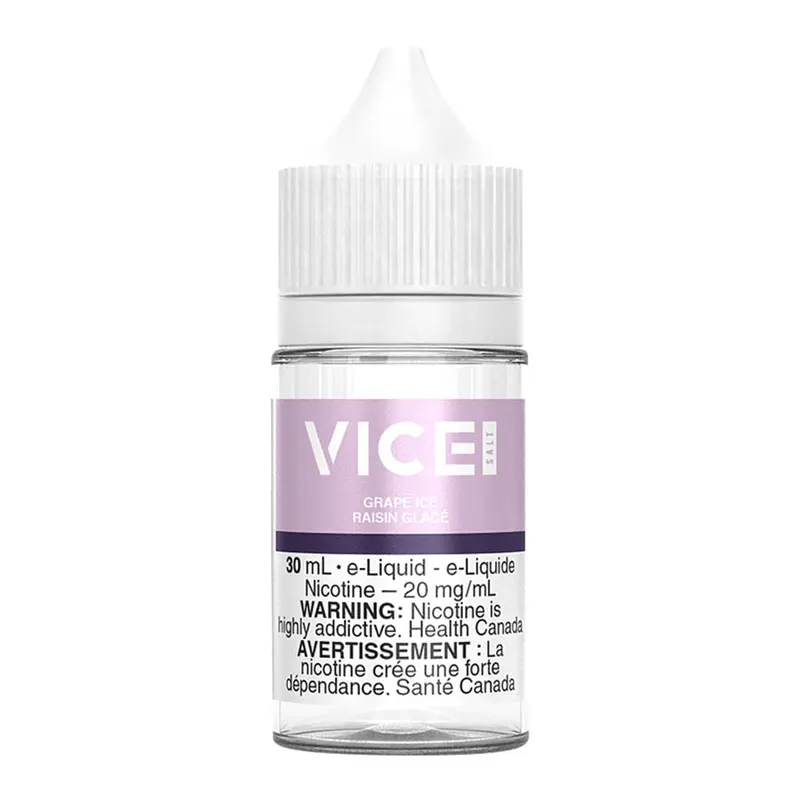 Vice Salt Nic E-Liquid – Grape Ice 30ml