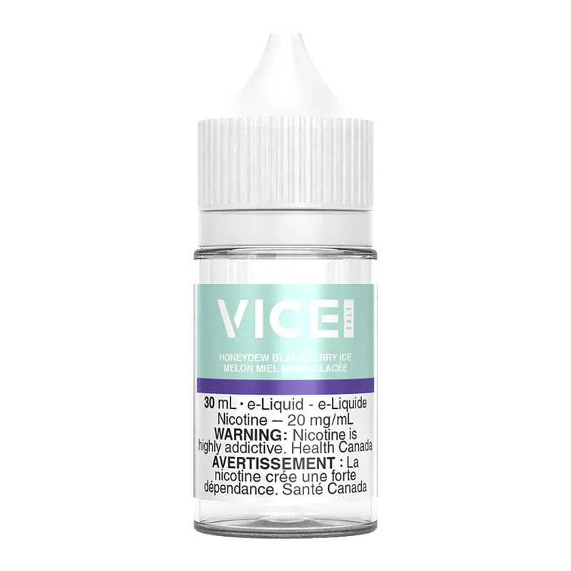 Vice Salt Nic E-Liquid – Honeydew Blackberry Ice 30ml