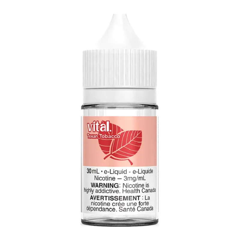 Vital Freebase E-Liquid – Texan Tobacco 30ml