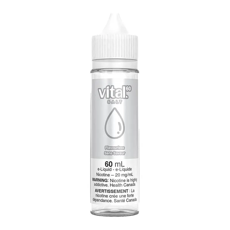 Vital Salt Nic E-Liquid – Flavourless 60ml