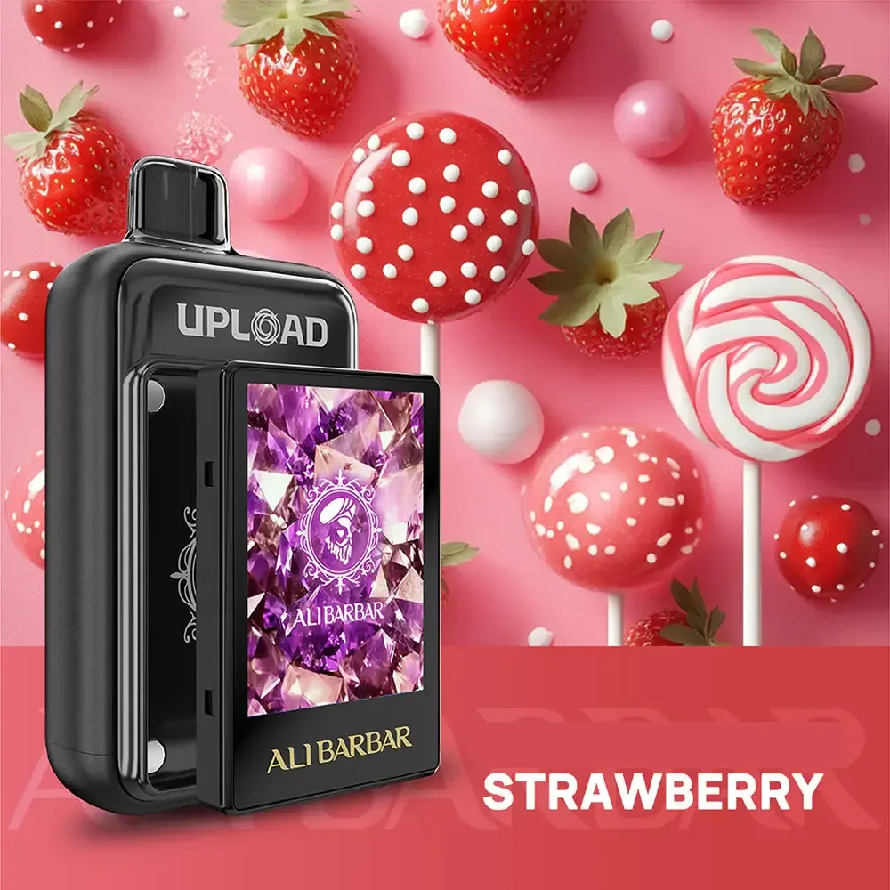 alibarbar upload 25000 puffs chuppa chupps strawberry