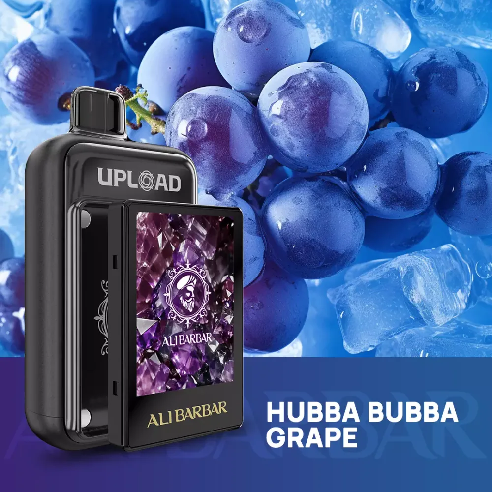 alibarbar upload 25000 puffs grape blast