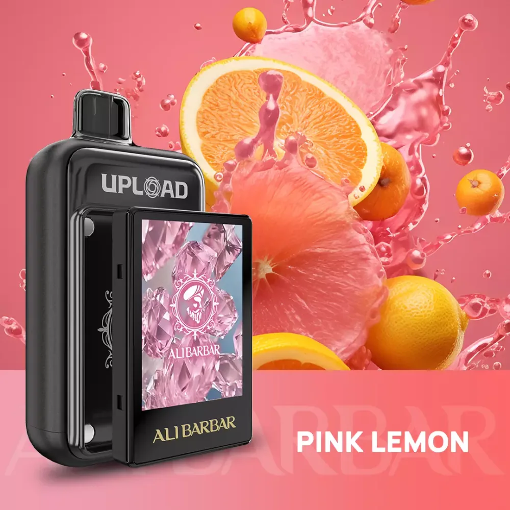 alibarbar upload 25000 puffs pink lemon