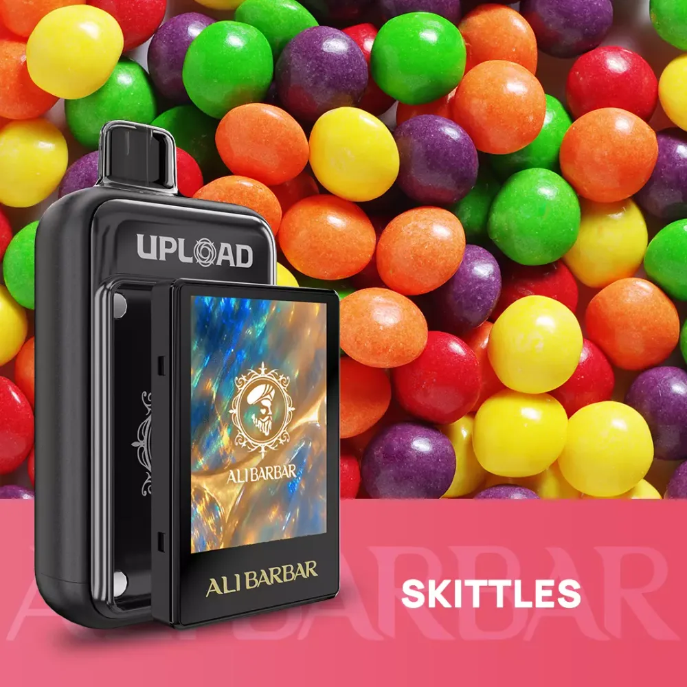 alibarbar upload 25000 puffs rainbow candy