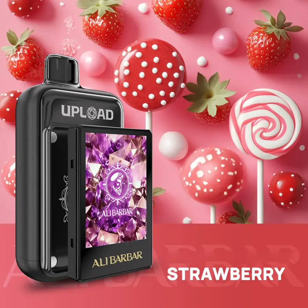alibarbar upload 25000 puffs strawberry ice