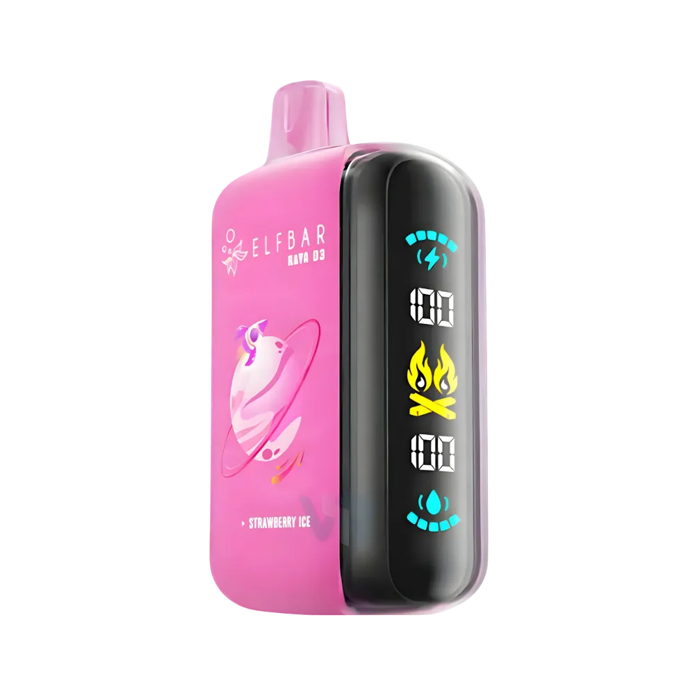 elf bar raya d3 strawberry ice